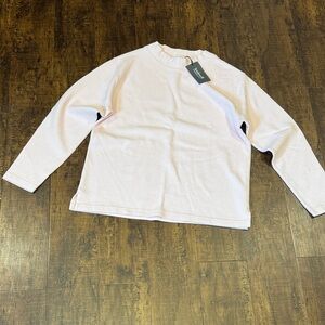 Women's Pink Turtleneck Sweater